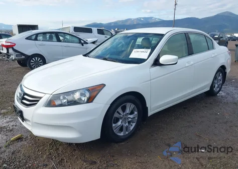 2012 Honda Accord 2.4 Se из США, поврежденный, VIN 1HGCP2F69CA040187